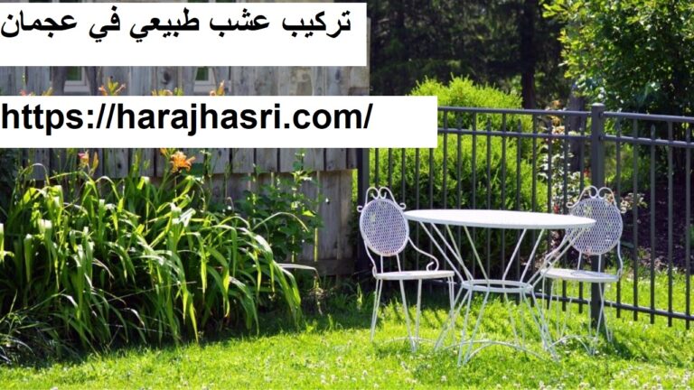 تركيب عشب طبيعي في عجمان
