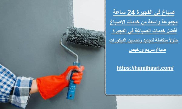 صباغ في الفجيرة 24 ساعة